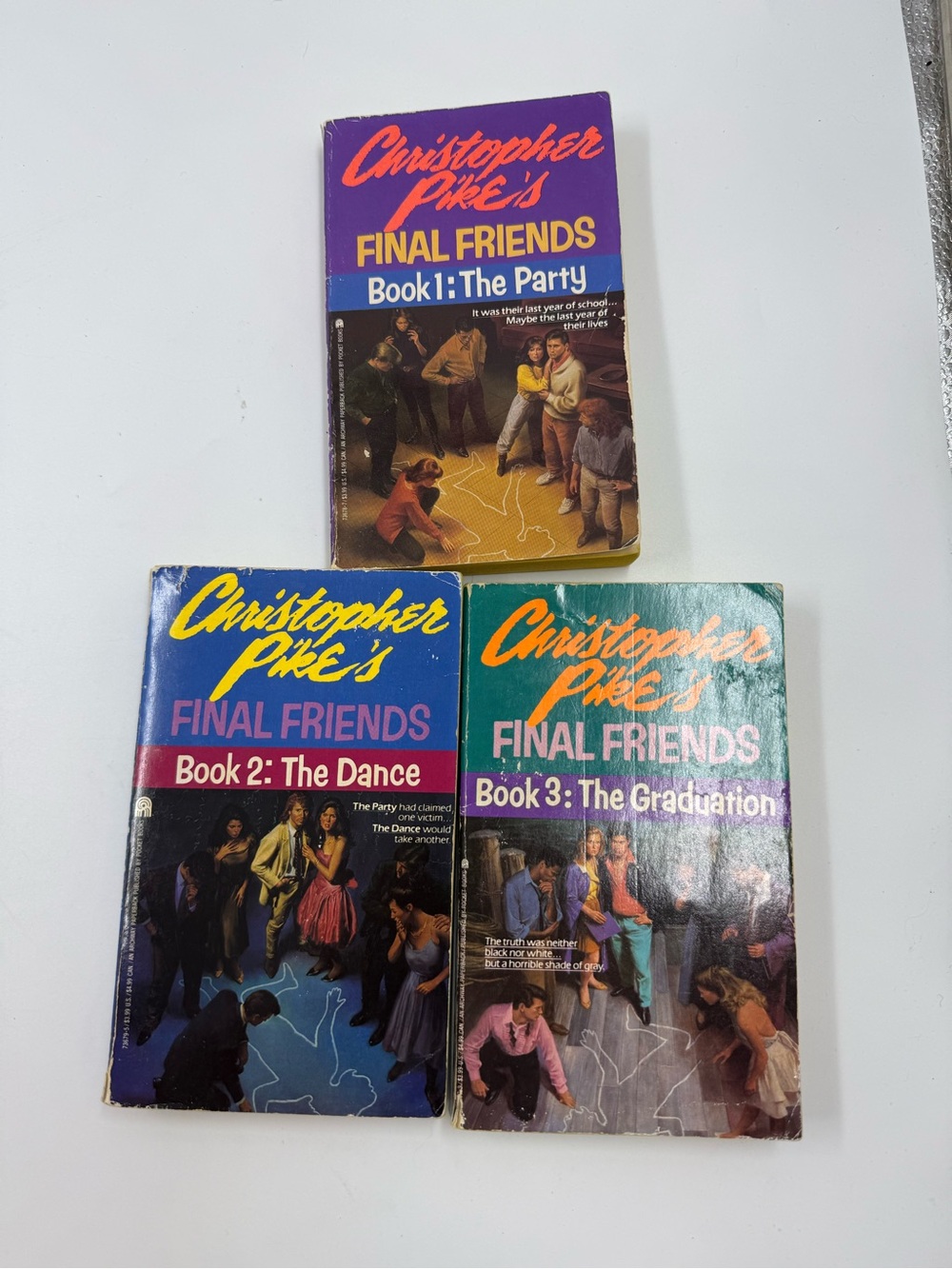 Final friends trilogy book x 3 Christopher pike
